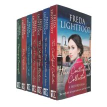 Freda Lightfoot Poor House Lane and Salford Saga 7 Books Collection Set Paperback