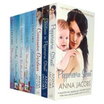 Anna Jacobs 8 Books Collection Set (Peppercorn Street, Wishing Well , Cinnamon Gardens)