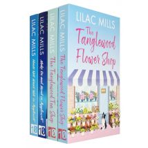 Lilac Mills Collection 4 Books Set, Tanglewood Flower Shop, Tanglewood Tea Shop NEW