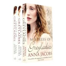 Anna Jacobs 3 Book Set Mistress of Greyladies, Heir to Greyladies, Legacy of Greyladies