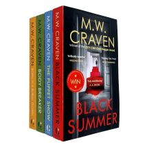 Washington Poe and Avison Fluke Series 4 Books Collection Set By M. W. Craven