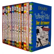 Diary of a Wimpy Kid Collection 13 Books Set by Jeff Kinney Last Straw, Do it Your Self