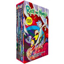 Rick and Morty The Graphic Novel Collection Volumes 1-10 Books Collection Box Set