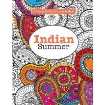 Really RELAXING Colouring Book 6 Indian Summer By Elizabeth James Paperback
