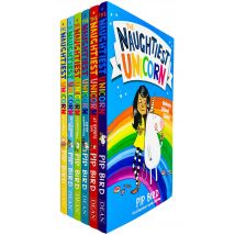 The Naughtiest Unicorn Series 6 Books Collection Set by Pip Bird Pack Paperback