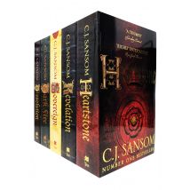 C.J. Sansom The Shardlake Series 5 Books Collection Set Dissolution, Dark Fire, Revelation