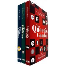 Walter Tevis 3 Books Collection Set (The Queen's Gambit, The Hustler & The Color of Money)
