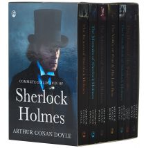 Sherlock Holmes Series Complete 7 Book Set by Arthur Conan Doyle for Fans of Detective Fiction
