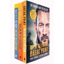 Ollie Ollerton Collection 3 Books Set ( Battle Ready, Scar Tissue &amp; Break Point SAS )