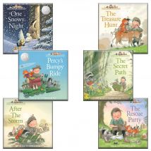 Percy the Park Keeper Series 6 Book Set by Nick Butterworth Classic Animal Adventure for Kids