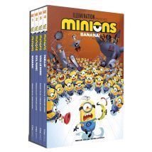 Despicable Me Minions Banana Series Volumes 1 - 4 Graphic Novel Books Collection Set