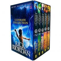 Percy Jackson Ultimate 5 Books Collection Box Set by Rick Riordan (Jackson and the Sea of Monsters)