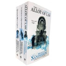 Brandon Sanderson Mistborn Novel Series 3 Book Set Shadows Of Self The Alloy Of Law The Bands Of Mourning