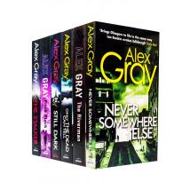 Alex Gray DSI William Lorimer Series 6 Books Collection Set (Pitch Black) Paperback