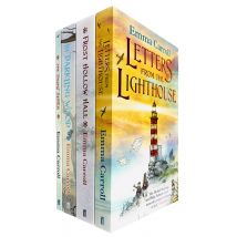 Emma Carroll 4 Books Collection Set (Frost Hollow Hall, In Darkling Wood, Letters from the Lighthouse &amp; The Snow Sister)