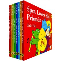 Spot Stories 8 Books Collection Set by Eric Hill (Loves His Friends, Say's Please, Spot's Toys)