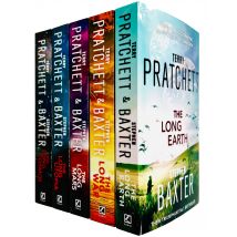 Long Earth Series Books 1-5 Collection Set by Terry Pratchett &amp; Stephen Baxter