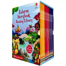 Usborne Storybook Reading Library 30 Books Collection Boxed Set Cinderella, Snow White