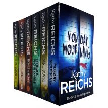 Temperance Brennan Series 2 Collection 6 Books Set By Kathy Reichs (Monday Mourning, Cross Bones, Break No Bones, Bones to Ashes, Devil Bones , 206 bones )