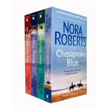 Nora Roberts Chesapeake Bay Series 4 Books Collection Set ( Rising Tides ) NEW