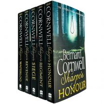 Sharpe Series Books 16 - 20 Collection Set by Bernard Cornwell (Honour, Regiment, Siege)