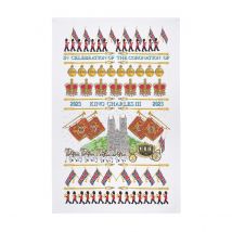 Ulster Weavers King Charles III Coronation Celebration Tea Towel