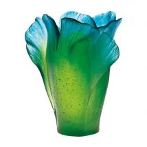 Daum Ginkgo Vase