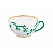 Raynaud Cristobal Emeraude Breakfast Cup,  11.4 x 6.8 cm