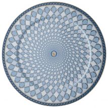 Swarovski Signum Porcelain Service Plate 33 cm, Azure