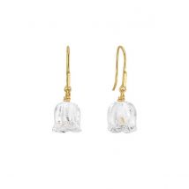 Lalique Muguet Vermeil Earrings