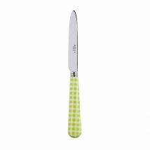 Sabre Gingham Light Green 20cm Dessert Knife