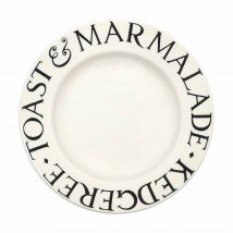 Emma Bridgewater Black Toast 8 1/2 Inch Dessert Plate