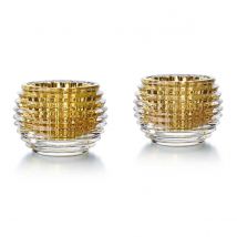 Baccarat Gold Votive, Set of 2
