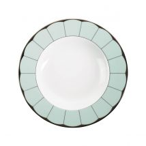 Haviland Illusion Blue Rim Soup Plate