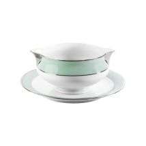 Haviland Illusion Blue Sauce Boat