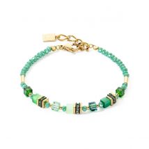 Coeur De Lion GeoCube Green Mini Bracelet