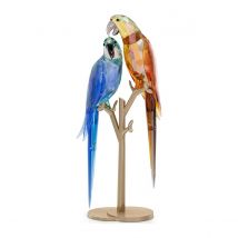 Swarovski Jungle Beats Parrot Couple Bell & Brio