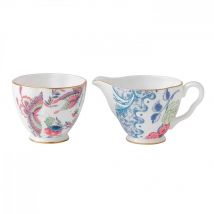 Wedgwood Butterfly Bloom Cream & Sugar