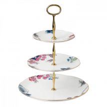 Wedgwood Butterfly Bloom 3 Tier Cake Stand