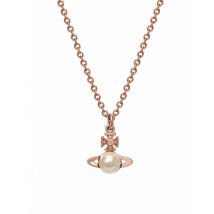 Vivienne Westwood Balbina Pearl Pendant, Rose Gold Plated