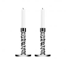 Orrefors Carat 2 Piece Candlestick