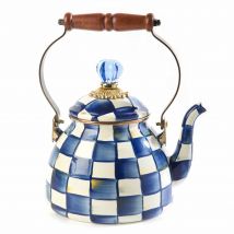 Mackenzie-Childs Royal Check Tea Kettle, 2 Quart