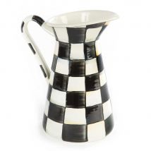 MacKenzie-Childs Courtly Check Practical Medium Pitcher
