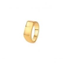 Amori Bar Ring, Gold, Size 7