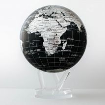 MOVA Silver & Black Metallic 8.5 Inch Globe