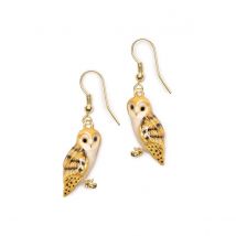 Bill Skinner Owl Drop Earrings