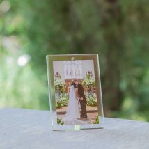 Addison Ross Glass Frames Magentic Bevel Edged Acrylic Photo Frame, 4x6