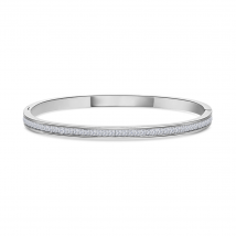 Amori Captivate Bangle, Silver