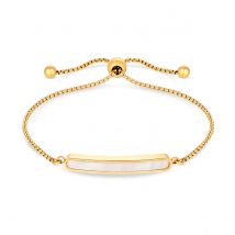 Amori Linear Bracelet, Gold