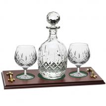 Royal Scot Crystal London Brandy Tray Set